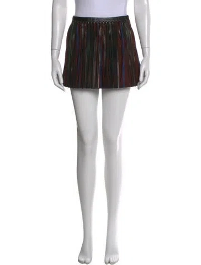 Pre-owned Louis Vuitton 2010 Mini Skirt In Orange