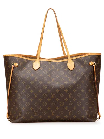 Pre-owned Louis Vuitton 2010 Monogram Neverfull Gm Tote Bag