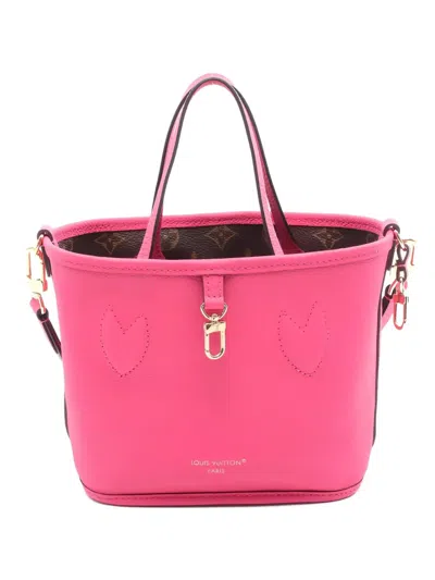 Pre-owned Louis Vuitton 2010's Monogram Reversible Tote Bag In Pink