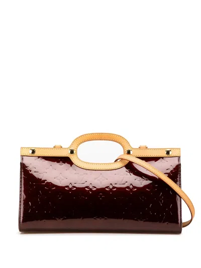 Pre-owned Louis Vuitton 2010 Monogram Vernis Roxbury Drive Satchel