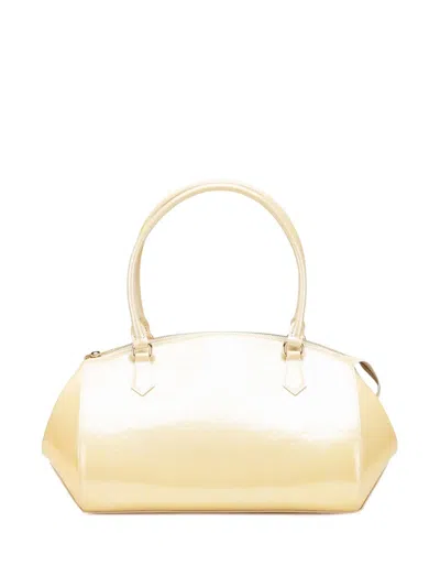 Pre-owned Louis Vuitton 2010 Monogram Vernis Sherwood Gm Handbag
