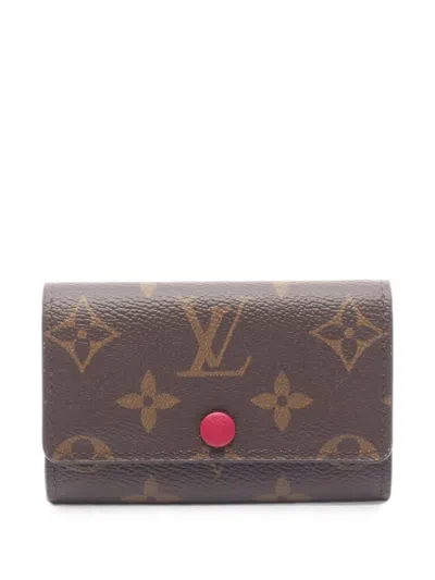 Pre-owned Louis Vuitton 2010 Multicles 6 Monogram Key Case In Brown