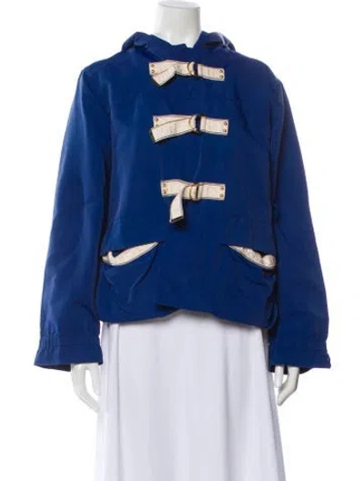 Pre-owned Louis Vuitton 2010 Nylon Jacket In Blue