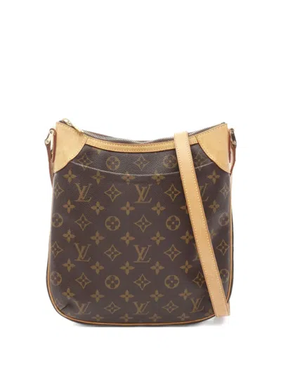 Pre-owned Louis Vuitton 2010 Odeon Pm Shoulder Bag In Brown