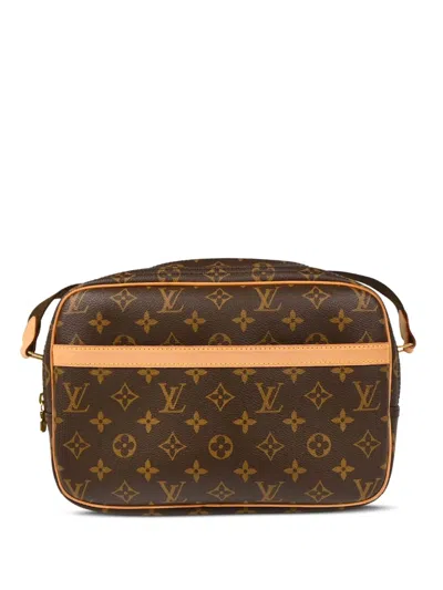 Pre-owned Louis Vuitton 2010 Reporter Pm Shoulder Bag In Brown