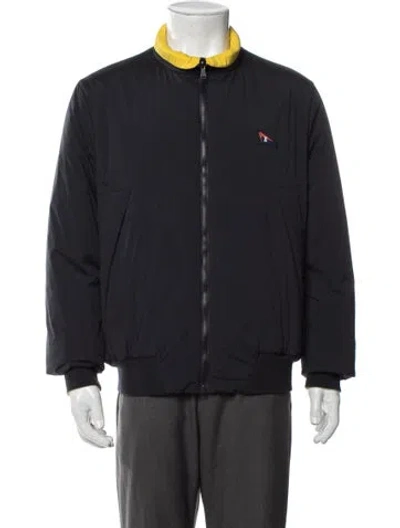 Pre-owned Louis Vuitton 2010's Reversible Windbreaker In Blue