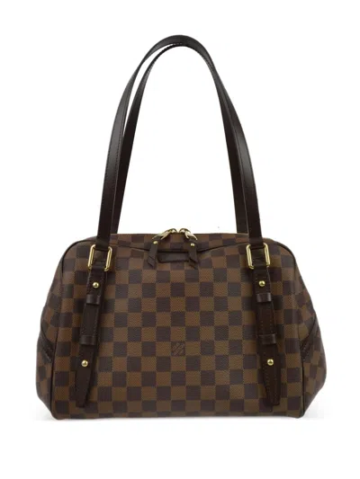 Pre-owned Louis Vuitton 2010 Rivington Gm Shoulder Bag In Brown