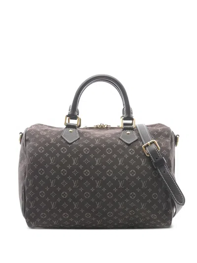 Pre-owned Louis Vuitton 2010 Speedy 30 Monogram Handbag In Brown