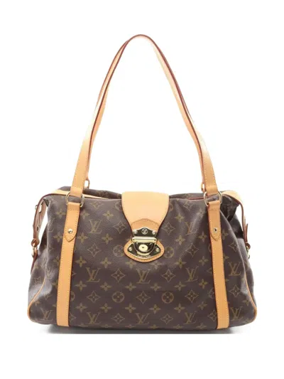 Pre-owned Louis Vuitton 2010 Stresa Pm Shoulder Bag In Brown