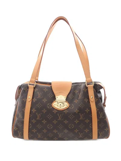 Pre-owned Louis Vuitton 2010 Stresa Pm Shoulder Bag In Brown