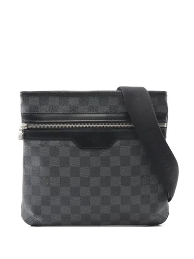 Pre-owned Louis Vuitton 2010 Thomas Messenger Bag In Black