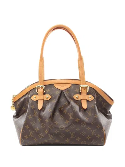 Pre-owned Louis Vuitton 2010 Tivoli Gm Tote Bag In Brown