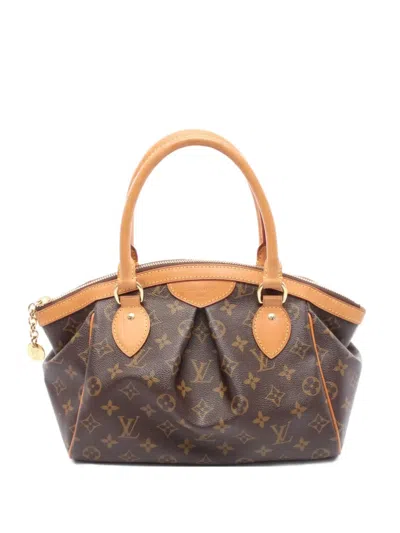 Pre-owned Louis Vuitton 2010 Tivoli Pm Handbag In Brown