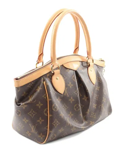 Pre-owned Louis Vuitton 2010 Tivoli Pm Handbag In Brown
