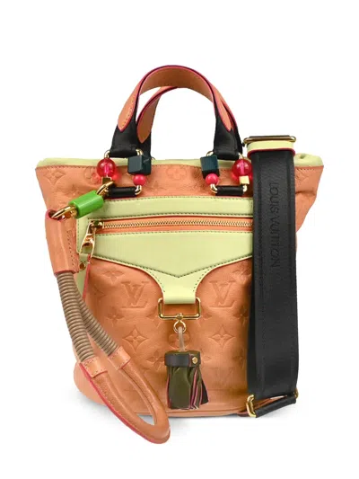 Pre-owned Louis Vuitton 2010 Underground Tote Bag In Pink