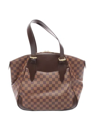 Pre-owned Louis Vuitton 2010 Verona Mm Shoulder Bag In Brown