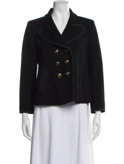 Pre-owned Louis Vuitton 2010 Wool Jacket In Black