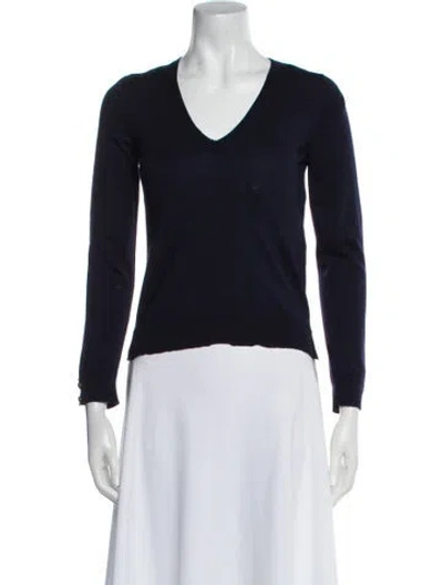 Pre-owned Louis Vuitton 2010's Wool Sweater In Blue