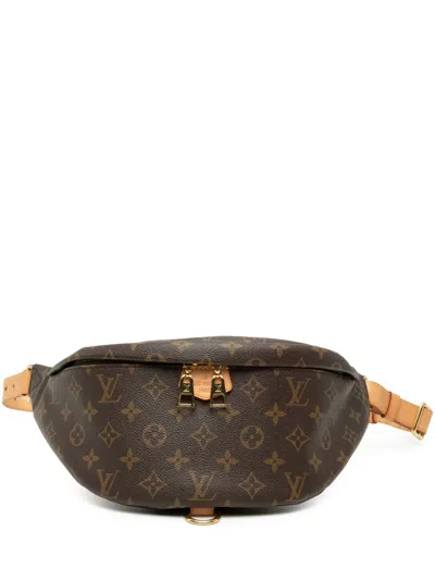 Pre-owned Louis Vuitton 2010-2026 Monogram Bumbag Belt Bag In Brown