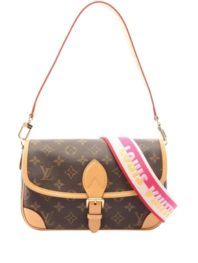 Pre-owned Louis Vuitton 2010-2026 Monogram Diane Satchel In Brown