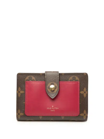 Pre-owned Louis Vuitton 2010-2026 Monogram Juliette Wallet Small Wallets In Brown