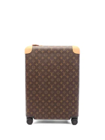 Pre-owned Louis Vuitton 2010s 55 Horizon Monogram Suitcase In Brown