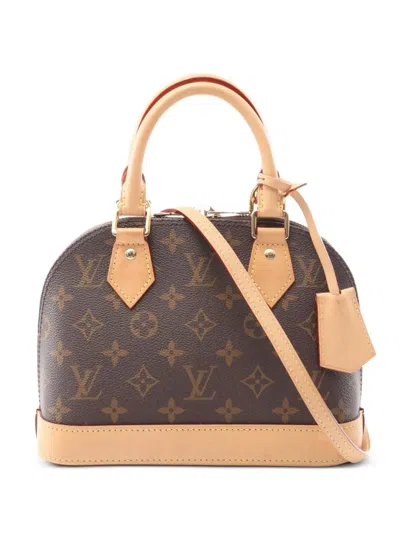 Pre-owned Louis Vuitton 2010s Alma Bb Handbag In Brown
