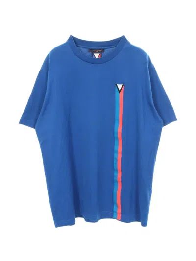 Pre-owned Louis Vuitton 2010s America's Cup Logo T-shirt In Blue