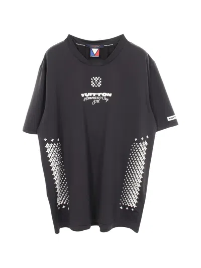 Pre-owned Louis Vuitton 2010s America's Cup Logo-print T-shirt In Black