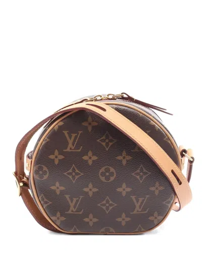 Pre-owned Louis Vuitton 2010s Boite Chapeau Souple Pm Monogram Mini Bag In Brown
