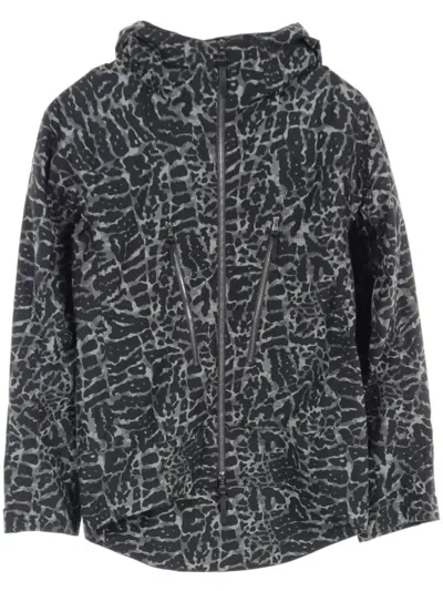Pre-owned Louis Vuitton 2010s Camouflage-print Jacket In Green