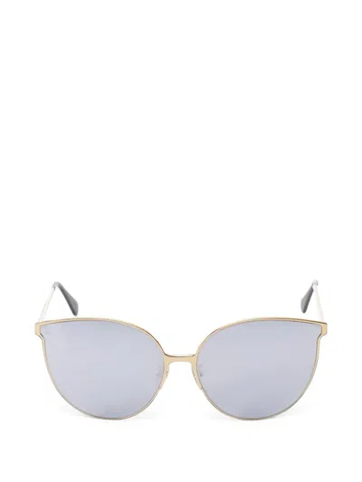 Pre-owned Louis Vuitton 2010s Cat-eye Sunglasses In Gold