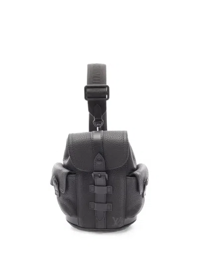 Pre-owned Louis Vuitton 2010s Christopher Xs Backpack In ブラック