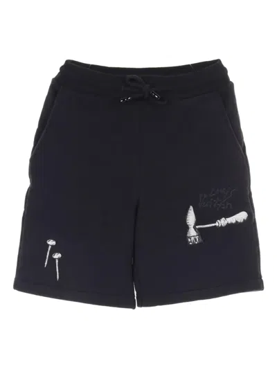 Pre-owned Louis Vuitton 2010s Cotton Shorts In Black
