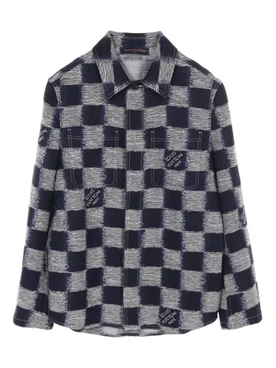 Pre-owned Louis Vuitton 2010s Damier Azur Shirt In Blue