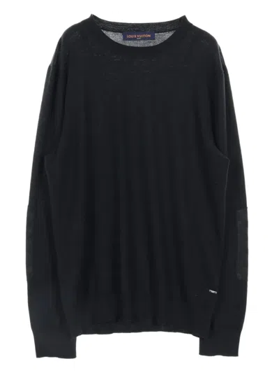 Pre-owned Louis Vuitton 2010s Damier Knit Sweater