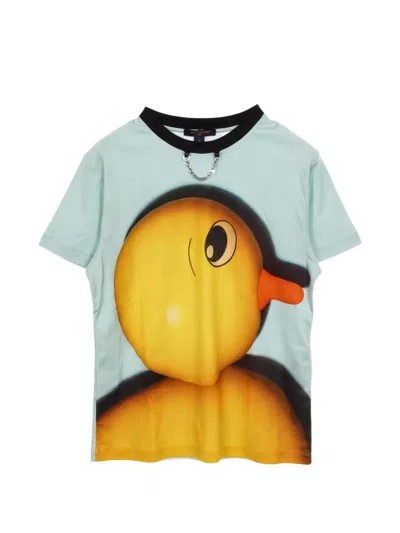 Pre-owned Louis Vuitton 2010s Duck-print T-shirt In Green