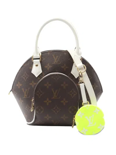 Pre-owned Louis Vuitton 2010s Ellipse Bb Lv Match Tote Bag In Brown