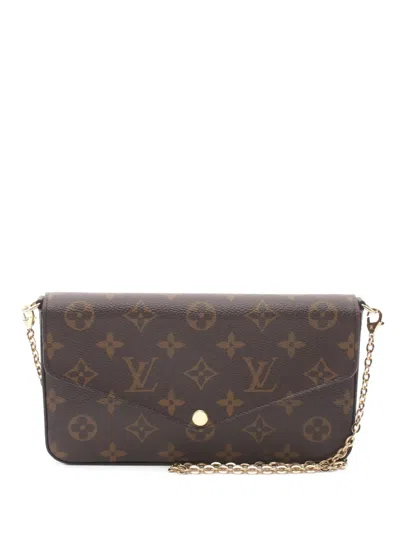 Pre-owned Louis Vuitton 2010s Felicie Monogram Wallet