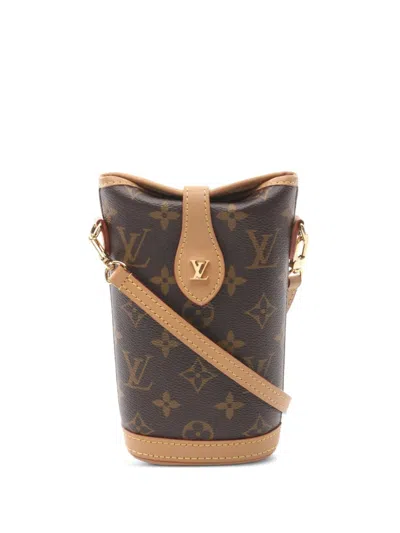Pre-owned Louis Vuitton 2010s Fold-me Shoulder Bag In Brown