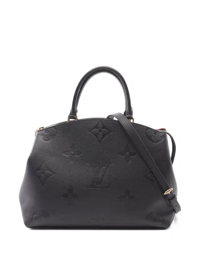 Pre-owned Louis Vuitton 2010s Grand Palais Mm Handbag In Black