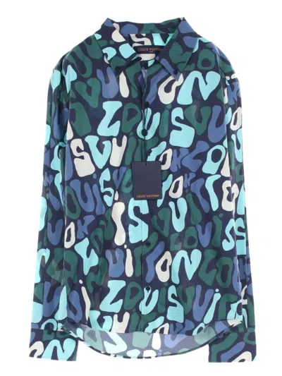 Pre-owned Louis Vuitton 2010s Graphic-logo Shirt