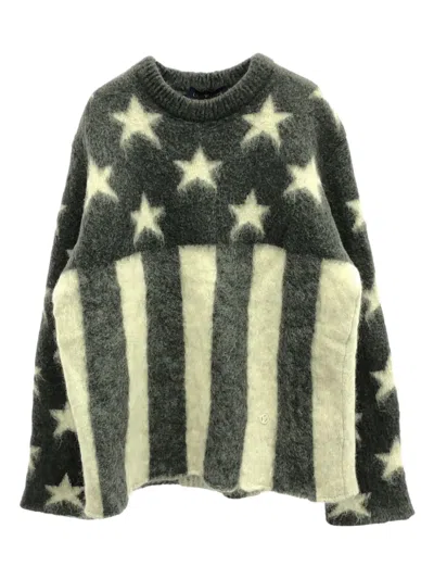 Pre-owned Louis Vuitton 2010s Intarsi-knit Sweater