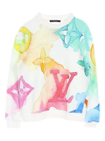 Pre-owned Louis Vuitton 2010s Logo-print Sweatshirt