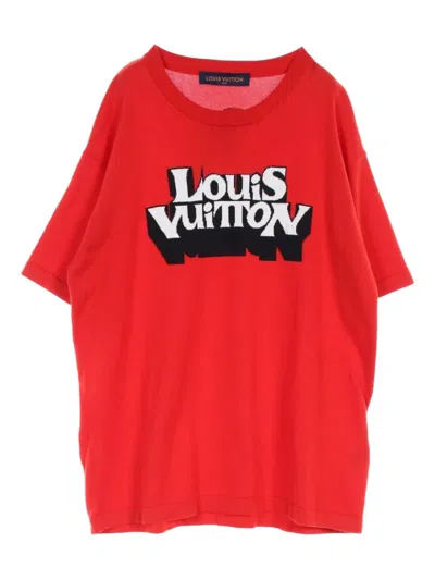 Pre-owned Louis Vuitton 2010s Logo-print T-shirt