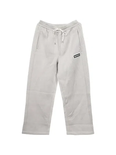 Pre-owned Louis Vuitton 2010s Logo-patch Track Pants In Grey