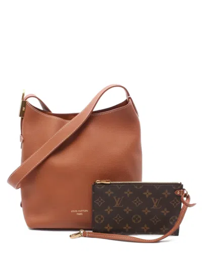 Pre-owned Louis Vuitton 2010s Lowkey Hobo Shoulder Bag In Brown