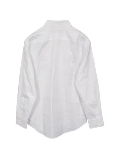 Pre-owned Louis Vuitton 2010s Lv Logo-pattern Shirt In White