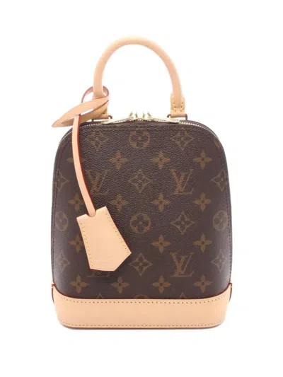 Pre-owned Louis Vuitton 2010s Monogram Alma Backpack In Brown