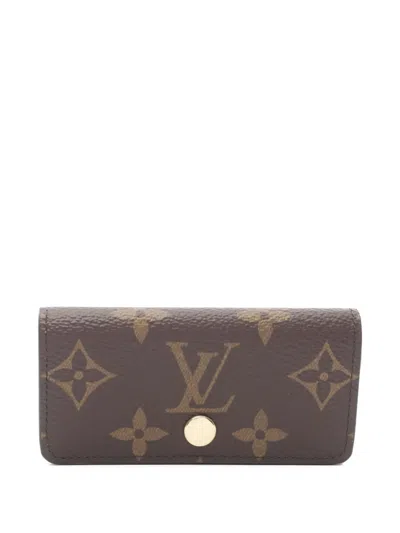 Pre-owned Louis Vuitton 2010s Monogram Four Ring Key Case